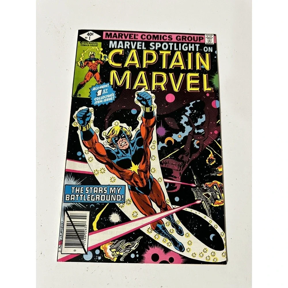 Marvel Spotlight On Captain Marvel #1 Number‎ Marvel Comics 1979